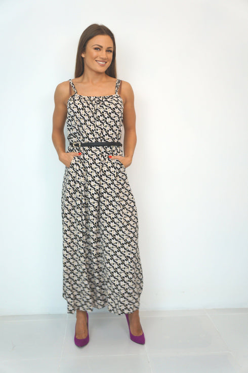 The Spaghetti Maxi Dress - Vintage Deco... dubai outfit dress brunch fashion mums