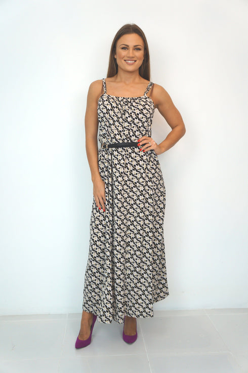 The Spaghetti Maxi Dress - Vintage Deco... dubai outfit dress brunch fashion mums