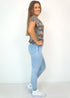 The Tee - Mosaic Sky... dubai outfit dress brunch fashion mums
