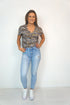 The Tee - Mosaic Sky... dubai outfit dress brunch fashion mums