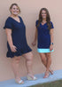 THE-V-FLIRTY-ANYWHERE-DRESS-FITTED-WOMEN-DRESS-NAVY-COTTON