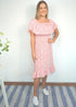 The Venice Dress - Ditsy Lipstick dubai outfit dress brunch fashion mums