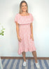 The Venice Dress - Ditsy Lipstick dubai outfit dress brunch fashion mums