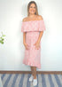 The Venice Dress - Ditsy Lipstick dubai outfit dress brunch fashion mums