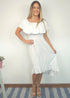 The Venice Dress - Pure White dubai outfit dress brunch fashion mums